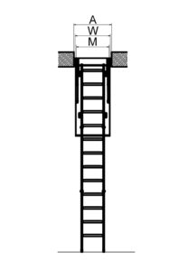 Складная металическая Лестница Fakro LMS 